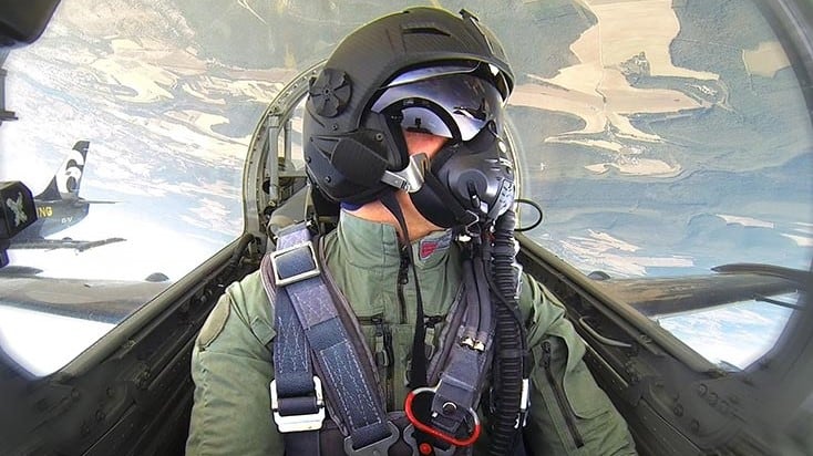 Casco militare per pilota di caccia H-CMF - By LD Helmets